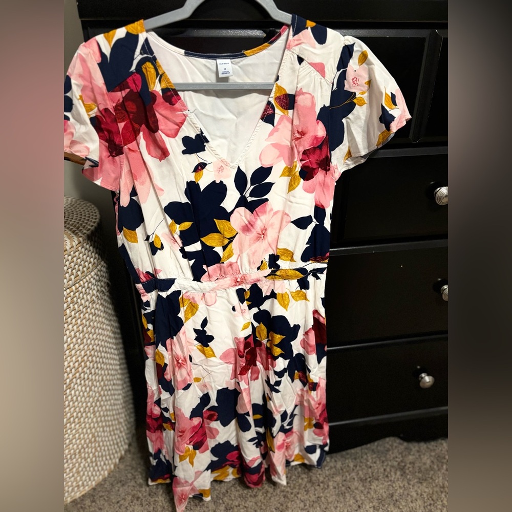 Fit & flare floral dress
